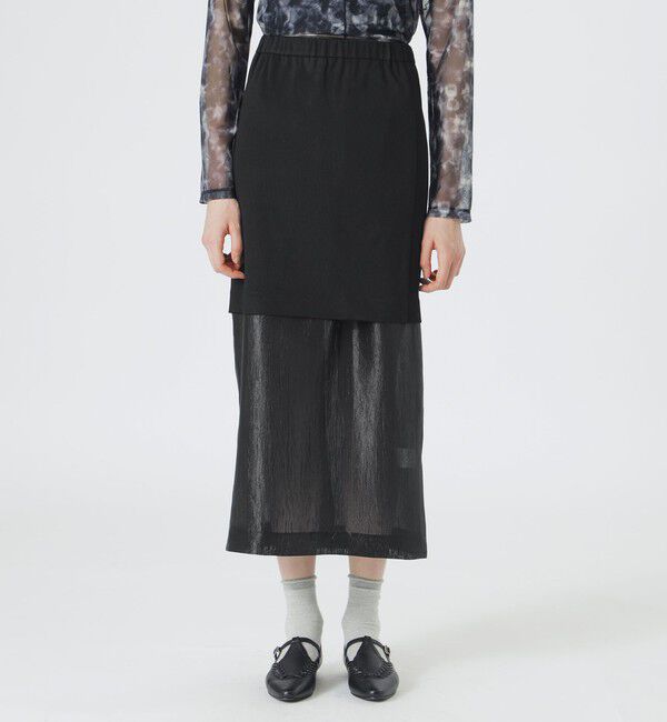  「シアーコンビスカート」|スカート|