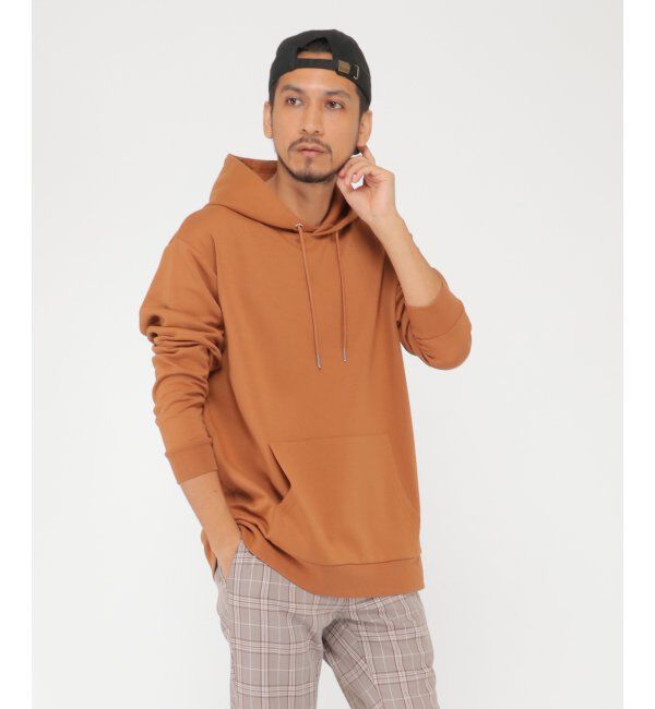 ikka「清潔カラープルパーカー」|パーカー|