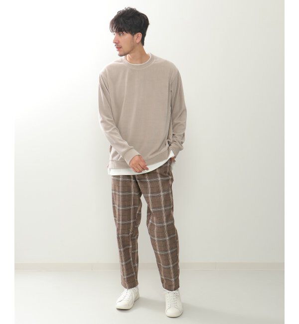 ikka「カットコールフェイクレイヤードプルオーバー」|パーカー|