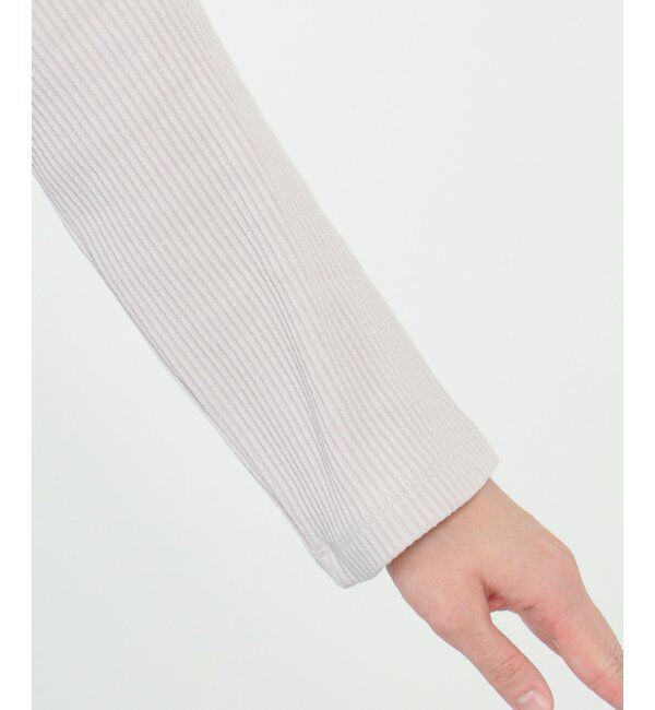 ikka「サンカクテレコ長袖T」|Tシャツ・カットソー|