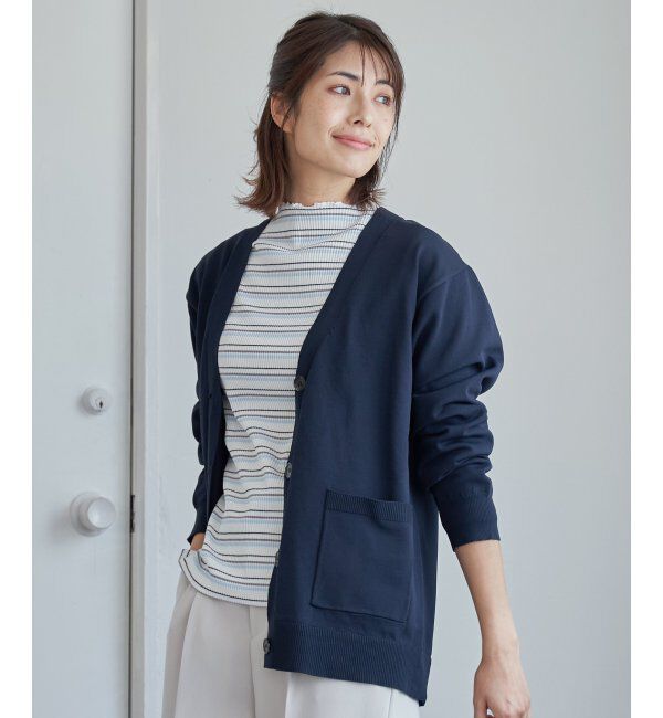 ikka「サンカクテレコ長袖T」|Tシャツ・カットソー|