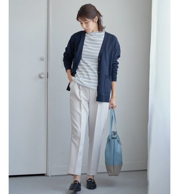 ikka「サンカクテレコ長袖T」|Tシャツ・カットソー|