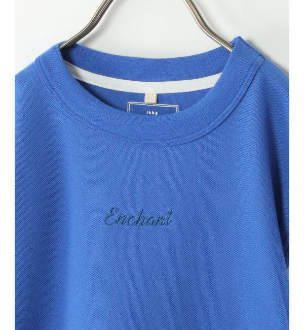 ikka kids「鹿の子フェイクベストロゴT（120~160cm）」|Tシャツ・カットソー|