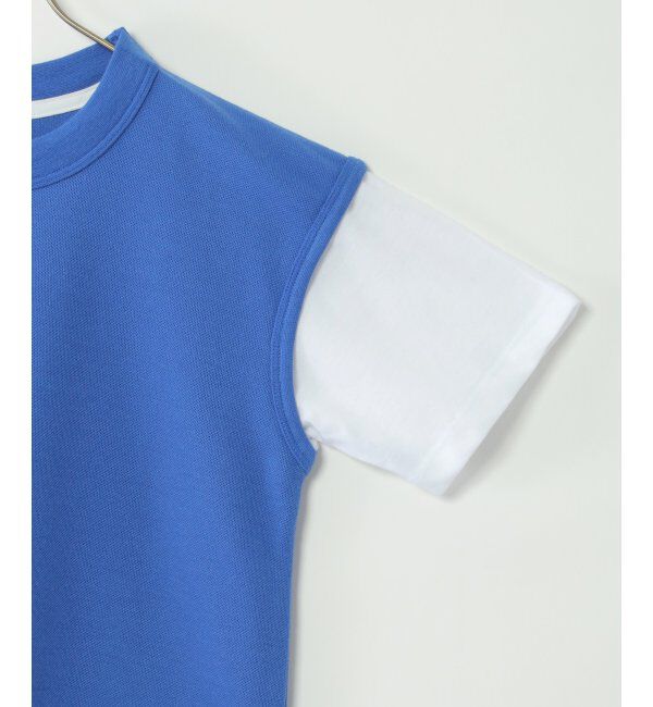 ikka kids「鹿の子フェイクベストロゴT（120~160cm）」|Tシャツ・カットソー|