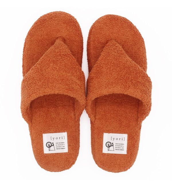 TOKYO DESIGN CHANNEL「yori パイルトングスリッパ L」|ルームシューズ|