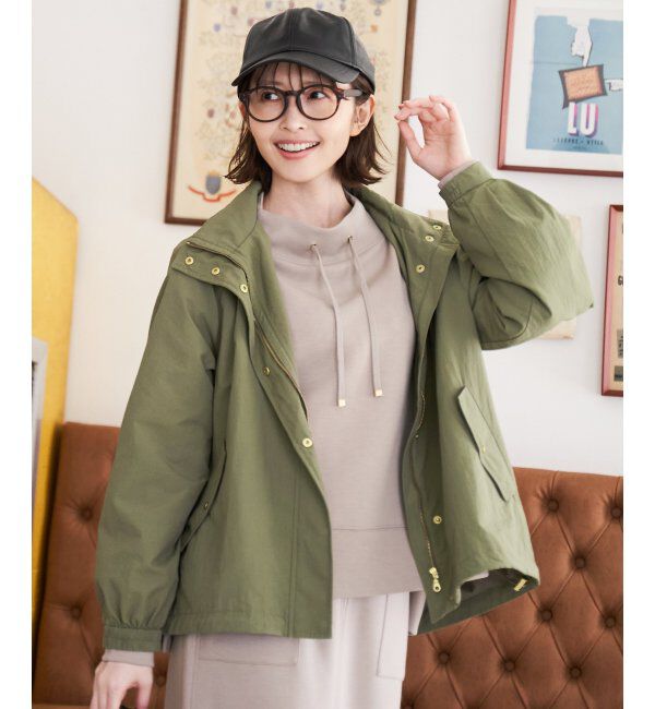 ikka「撥水裏付きマウンテンパーカー」|ブルゾン・スタジャン|