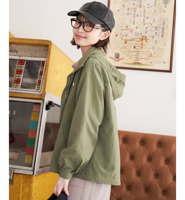 ikka「撥水裏付きマウンテンパーカー」|ブルゾン・スタジャン|