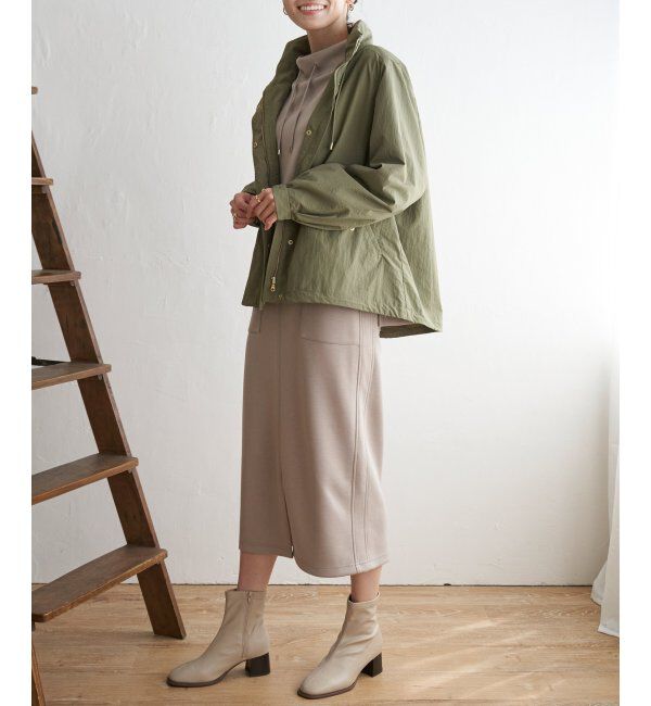 ikka「撥水裏付きマウンテンパーカー」|ブルゾン・スタジャン|