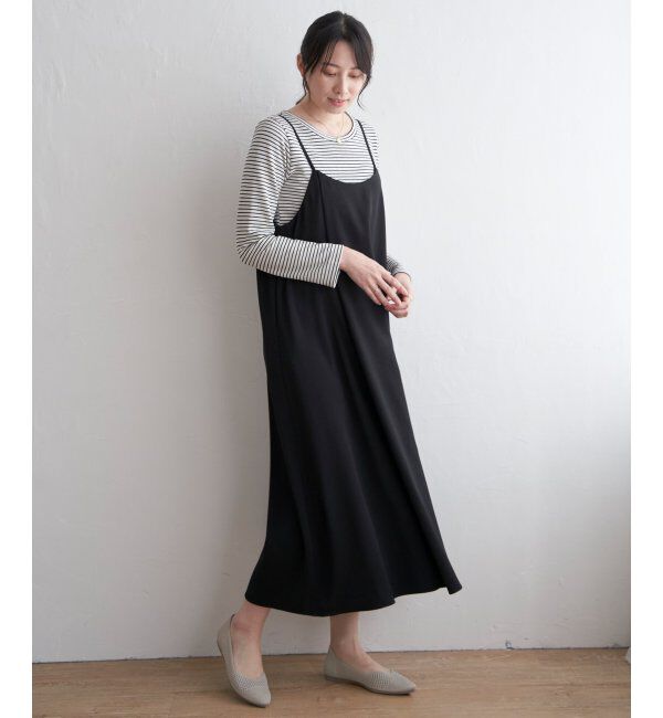 ikka「【2点セット】キャミワンピアンサンブル」|ワンピース|