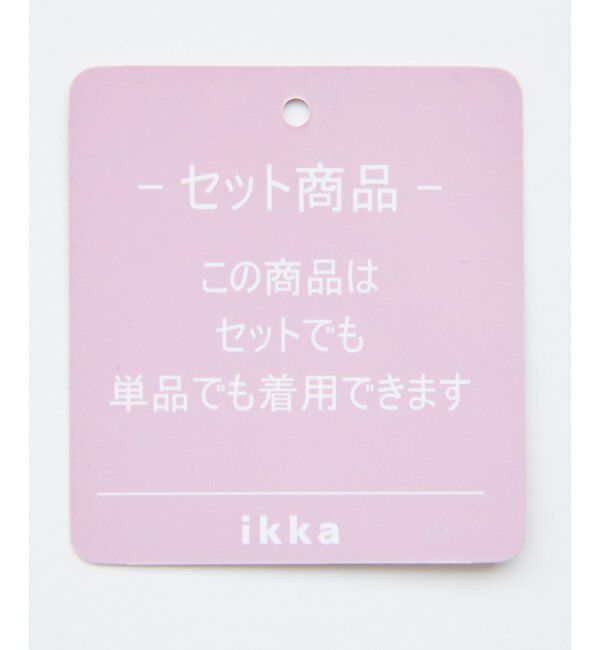 ikka「【2点セット／親子おそろい】ナイロンカーゴキャミワンピースセット」|ワンピース|