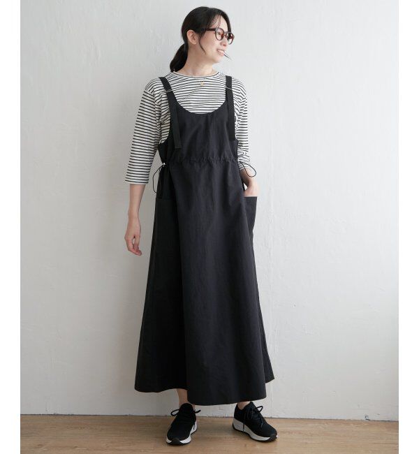 ikka「【2点セット／親子おそろい】ナイロンカーゴキャミワンピースセット」|ワンピース|