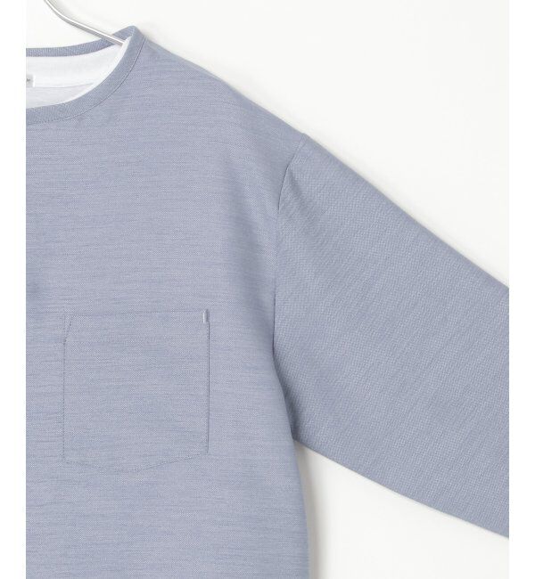 ikka「【イージーケア／吸水速乾】7分ヘンリーシャツTインナーセット【2点セット】」|シャツ・ブラウス|