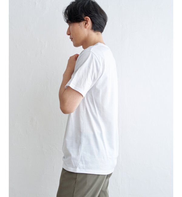 ikka「【イージーケア／吸水速乾】7分ヘンリーシャツTインナーセット【2点セット】」|シャツ・ブラウス|