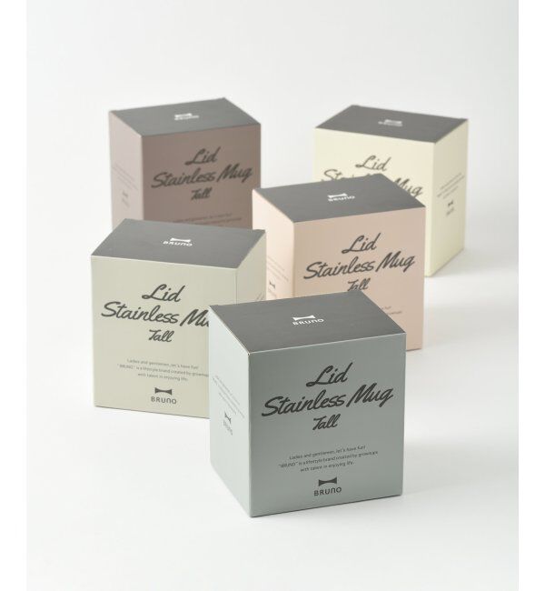 TOKYO DESIGN CHANNEL「BRUNO ブルーノ 蓋付きステンレスマグ tall」|食器・キッチングッズ|