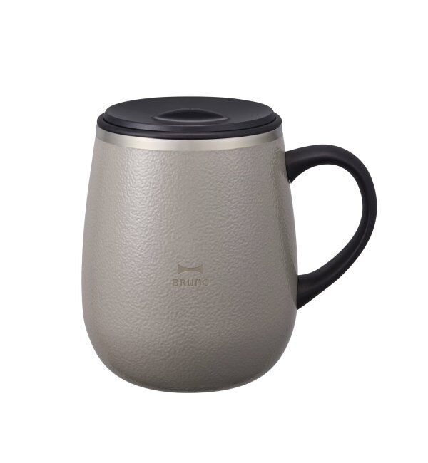 TOKYO DESIGN CHANNEL「BRUNO ブルーノ 蓋付きステンレスマグ tall」|食器・キッチングッズ|ミディグレイ