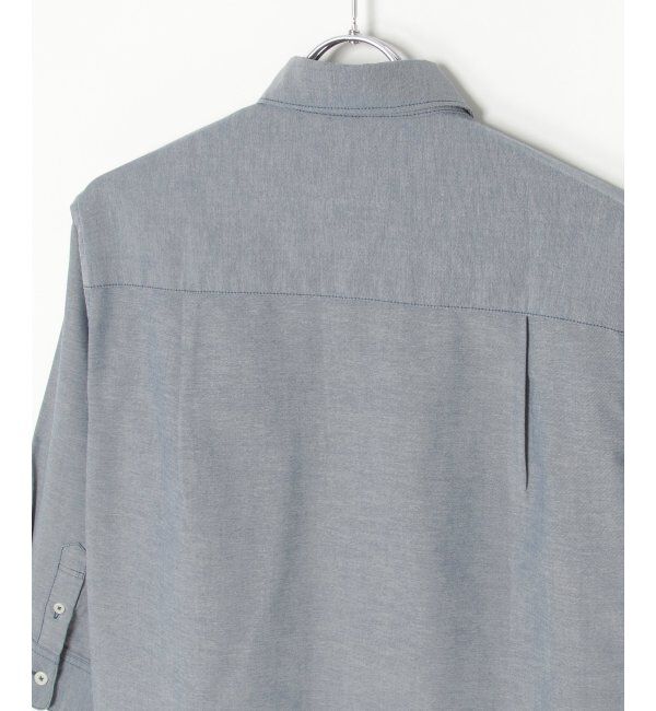 ikka「７ブブロックススエードキリカエＳＨ」|シャツ・ブラウス|