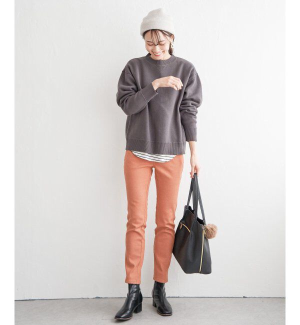 ikka「ボンディングスキニーパンツ」|その他|