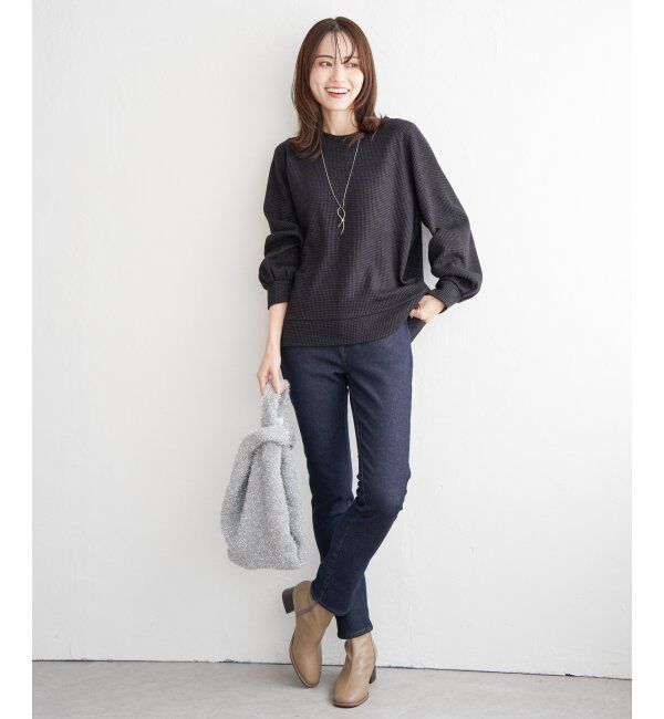 ikka「ボンディングスキニーパンツ」|その他|