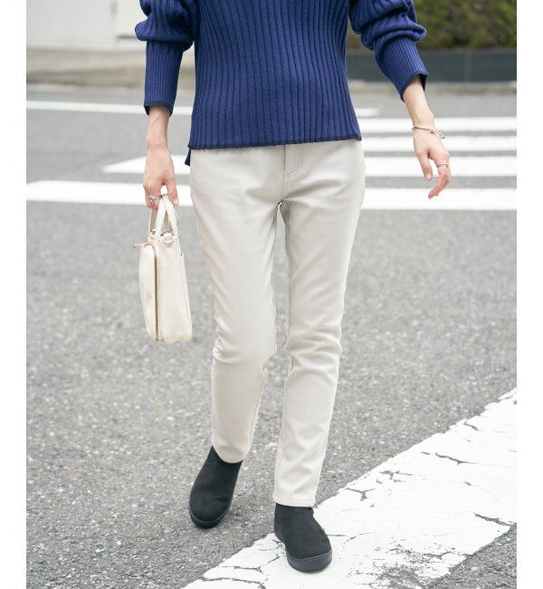 ikka「ボンディングスキニーパンツ」|その他|