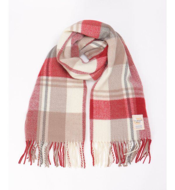 ikka「ウォッシャブルマルチチェックマフラー」|マフラー|