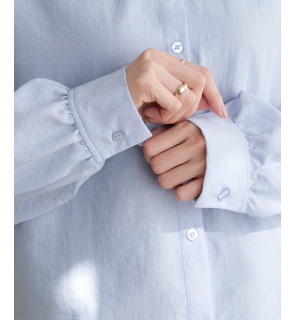 ikka「前後2WAYバンドカラーシャツ」|シャツ・ブラウス|