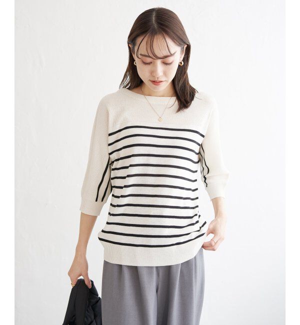 ikka「洗えるドルマンニットプルオーバー」|プルオーバー|ソノタ