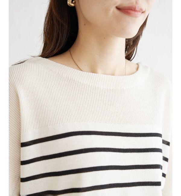 ikka「洗えるドルマンニットプルオーバー」|プルオーバー|