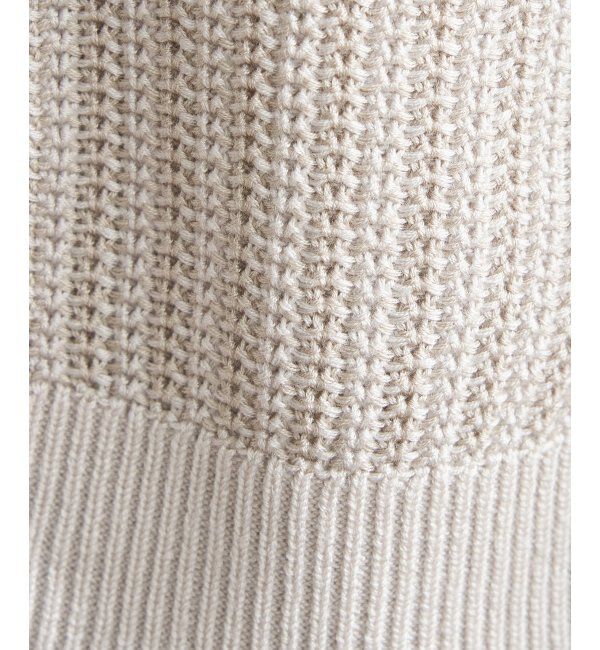 ikka「2WAYサイドリボンニットベスト」|ニット・セーター|