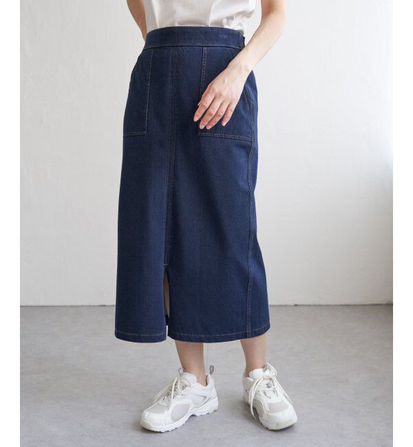 ikka「GOKU楽冷感タイトスカート」|スカート|