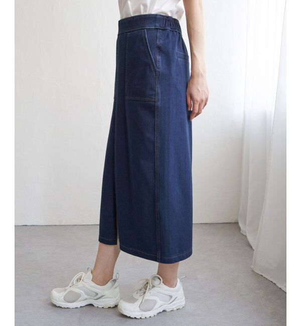 ikka「GOKU楽冷感タイトスカート」|スカート|