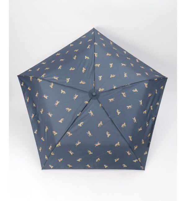 Lbc with Life「【UVカット／撥水】Wpc. アニマルエアライトアンブレラ 折りたたみ傘 晴雨兼用」|傘|