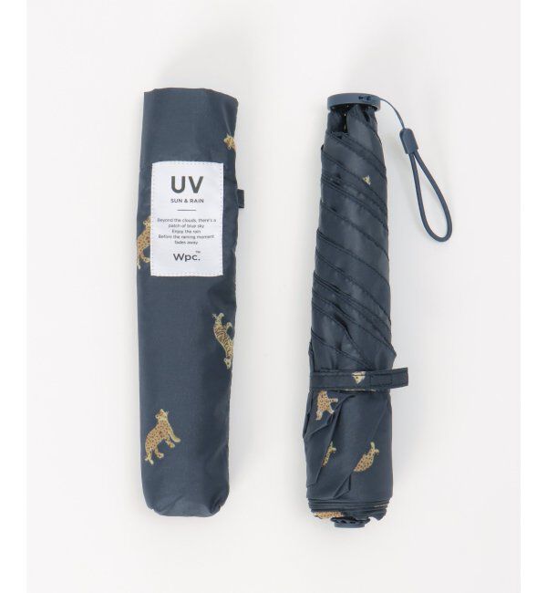 Lbc with Life「【UVカット／撥水】Wpc. アニマルエアライトアンブレラ 折りたたみ傘 晴雨兼用」|傘|