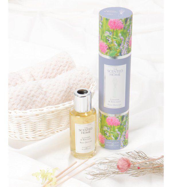 Lbc with Life「Ashleigh＆Burwood アシュレイアンドバーウッド リードディフューザー」|アロマ・ルームフレグランス|パープル