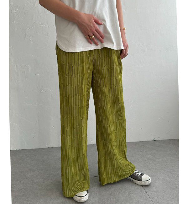 Lbc with Life「プリーツイージーパンツ」|その他|