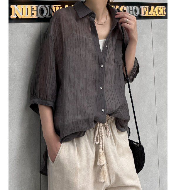 Lbc with Life「ヨウリュウゴブソデシアーシャツ」|シャツ・ブラウス|