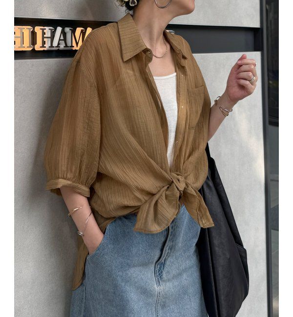 Lbc with Life「ヨウリュウゴブソデシアーシャツ」|シャツ・ブラウス|