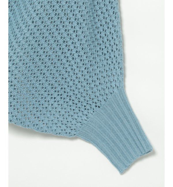 VENCE share style「透かし編みメッシュボレロ」|カーディガン|