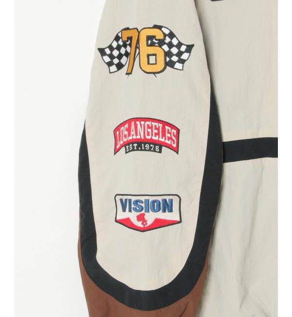 VENCE share style「【ユニセックス】VISION STREET WEAR ヴィジョンストリートウェア スタンドレーシングジャケット」|ブルゾン・スタジャン|