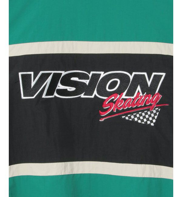 VENCE share style「【ユニセックス】VISION STREET WEAR ヴィジョンストリートウェア スタンドレーシングジャケット」|ブルゾン・スタジャン|