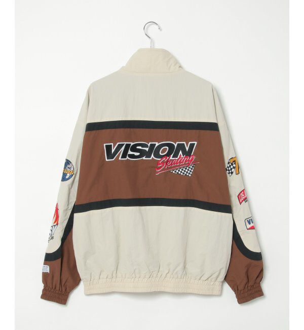 VENCE share style「【ユニセックス】VISION STREET WEAR ヴィジョンストリートウェア スタンドレーシングジャケット」|ブルゾン・スタジャン|