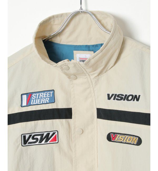 VENCE share style「【ユニセックス】VISION STREET WEAR ヴィジョンストリートウェア スタンドレーシングジャケット」|ブルゾン・スタジャン|
