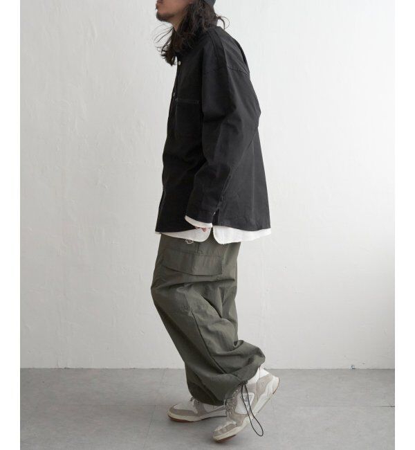 VENCE share style「ツイルオーバーサイズシャツ」|シャツ・ブラウス|