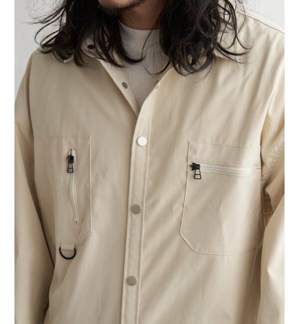 VENCE share style「ツイルオーバーサイズシャツ」|シャツ・ブラウス|