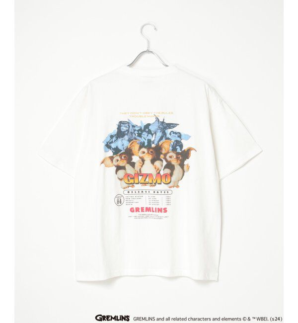 VENCE share style「GREMLINS グレムリン ギズモ プリントTシャツ」|Tシャツ・カットソー|ホワイト