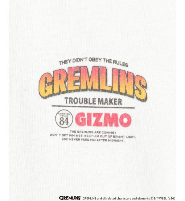 VENCE share style「GREMLINS グレムリン ギズモ プリントTシャツ」|Tシャツ・カットソー|