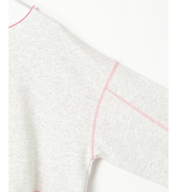VENCE share style「裏毛配色ステッチトップス」|スウェット・ジャージ|