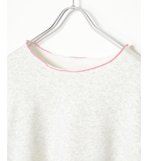 VENCE share style「裏毛配色ステッチトップス」|スウェット・ジャージ|