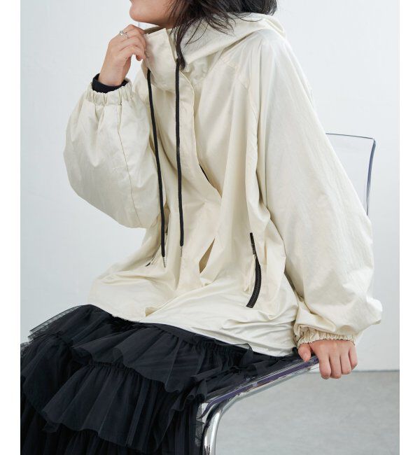 VENCE share style「パールタフタマウンテンパーカー」|ブルゾン・スタジャン|