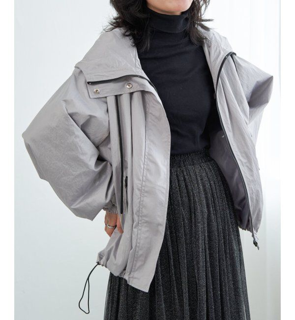 VENCE share style「パールタフタマウンテンパーカー」|ブルゾン・スタジャン|