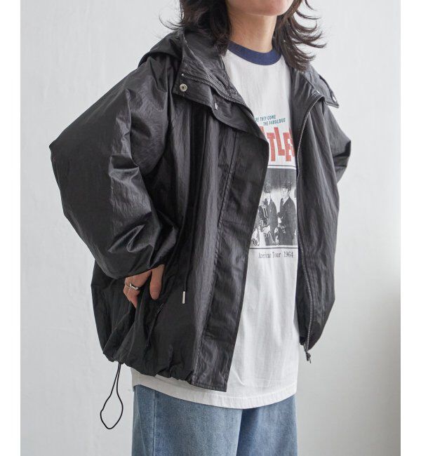 VENCE share style「パールタフタマウンテンパーカー」|ブルゾン・スタジャン|